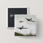 Tweede Wereldoorlog Vierkante Button 5,1 Cm (Voorkant /achterkant)