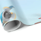 Tweede Wereldoorlog Vliegtuig Cadeaupapier (Rol Hoek)