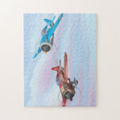 Tweede Wereldoorlog Vliegtuig Legpuzzel (Verticaal)