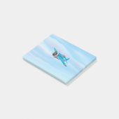 Tweede Wereldoorlog Vliegtuig Post-it® Notes (Schuin)