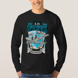 Tweede Wereldoorlog Vliegtuig Wwii B 29 Superfortr T-shirt