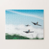 Tweede Wereldoorlog Vliegtuigen Legpuzzel (Horizontaal)