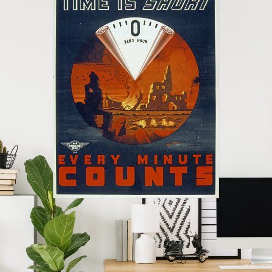  Tweede Wereldoorlog - Zero Hour Poster (Thuiskantoor)
