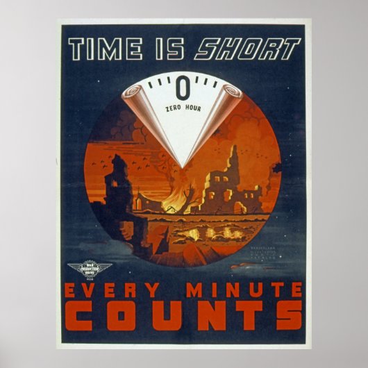 Tweede Wereldoorlog - Zero Hour Poster (Voorkant)