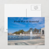 Tweede Wereldoorlogmonument Briefkaart (Voorkant / Achterkant)