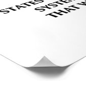 Tweede wet op de thermodynamica (fysica) poster (Hoek)