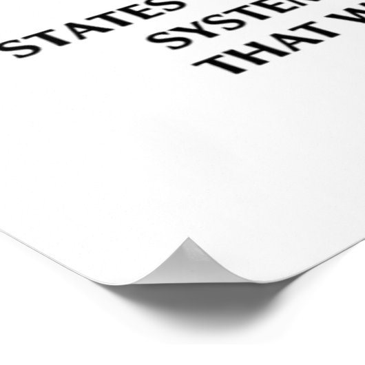 Tweede wet op de thermodynamica (fysica) poster (Hoek)