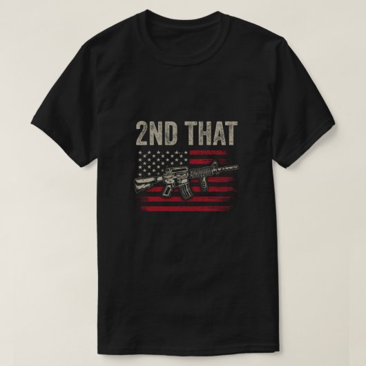 Tweede wijziging Pistool Rechten AR-15 Eigenaar T-shirt (Design voorkant)
