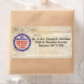 Tweede wijzigingsblad Keep & Beer Arms Etiket (Insitu)