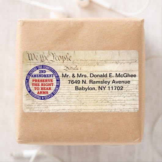 Tweede wijzigingsblad Keep & Beer Arms Etiket (Insitu)