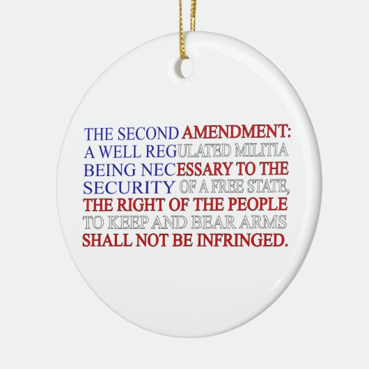 Tweede wijzigingsmarkering keramisch ornament (Links)