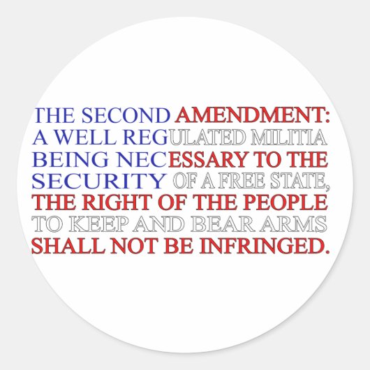 Tweede wijzigingsmarkering ronde sticker (Voorkant)