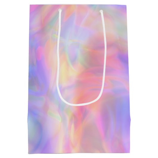 Tweede zicht - Holo Pastel : Medium Cadeauzakje (Achterkant)