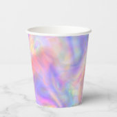 Tweede zicht - Holo Pastel : Papieren Bekers (Achterkant)