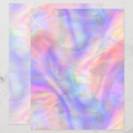 tweede zicht, holo pastel : vel papier