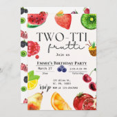 TWEEDE Zomdag van de Tropische Fruit van Tti Frutt Kaart (Voorkant / Achterkant)