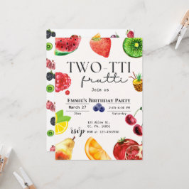TWEEDE Zomdag van de Tropische Fruit van Tti Frutt Kaart