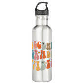 Tweedegraads vibes terug naar school Groovy School Waterfles (Voorkant)