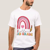 tweedegraadsschool t-shirt (Voorkant)