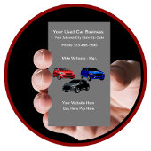 Tweedehands autodealer Eenvoudige Verticale Automo Visitekaartje