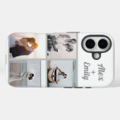 Tweedehands naam en collage foto telefoonhoes Case-Mate iPhone case (Achterkant (horizontaal))