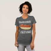 Tweedehands Vegetarisch - Koeien eten gras, ik eet T-shirt (Voorkant volledig)