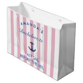 Tweedehands zeiltocht voor de sluier Bruidsmeisje  Groot Cadeauzakje (Voorkant Gekanteld)