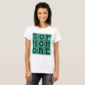 Tweedejaars, schoolklas t-shirt (Voorkant volledig)