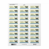 tweedekker etiket (Full Sheet)
