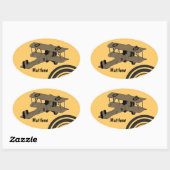  tweedekker speelgoed sticker (Vel)