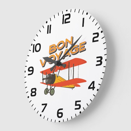 tweedekker- vliegtuig van Bon Voyage Grote Klok (Hoek)