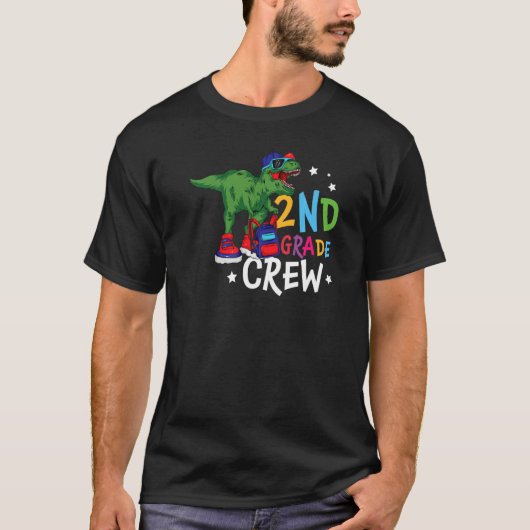 Tweedeklas Crew Rex Leuke 2e klas T-shirt (Voorkant)