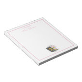 Tweedeklas leraar Verjaardag Leraar Waardering Notitieblok (Schuin)