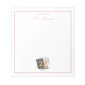 Tweedeklas leraar Verjaardag Leraar Waardering Notitieblok (Voorkant)