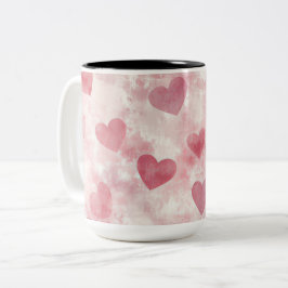Tweedelige mok Personalized Valentine Coffee Mug
