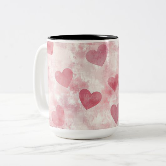Tweedelige mok Personalized Valentine Coffee Mug (Voorkant links)