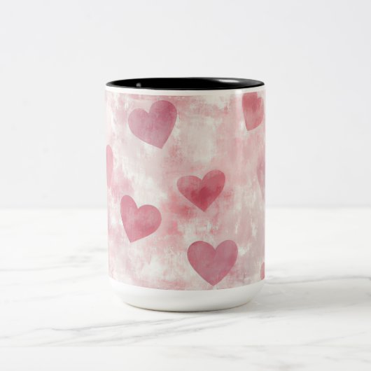 Tweedelige mok Personalized Valentine Coffee Mug (Center)