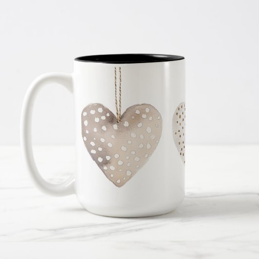 Tweedelige mok Personalized Valentine Coffee Mug (Links)