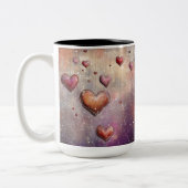 Tweedelige mok Personalized Valentine Coffee Mug (Links)