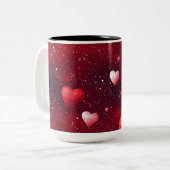 Tweedelige mok Personalized Valentine Coffee Mug (Voorkant links)