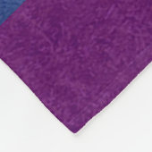 Tweedimensionaal gekleurd achtergrondeontwerp met fleece deken (Hoek)