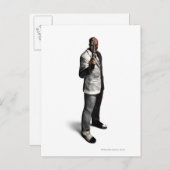 Tweedimensionale kleur briefkaart (Voorkant / Achterkant)