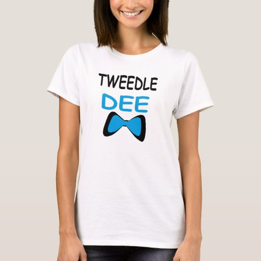 Tweedle Dee Couple T-shirt (Voorkant)