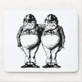 Tweedle Dee en Tweedle Dum Inked Muismat (Voorkant)