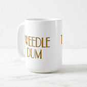 Tweedle Dee en Tweedle Dum Koffiemok (Voorkant links)