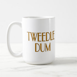 Tweedle Dee en Tweedle Dum Koffiemok