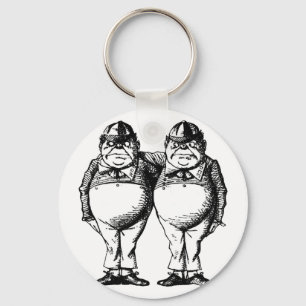 Tweedle Dee en Tweedle Dum Sleutelhanger