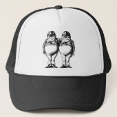 Tweedle Dee en Tweedle Dum Trucker Pet (Voorkant)