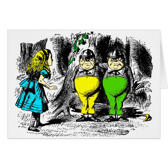 Tweedle Dee & Tweedle Dum (Voorkant Horizontaal)