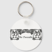 Tweedle Dee & Tweedle Dum  Lijst Sleutelhanger (Voorkant)